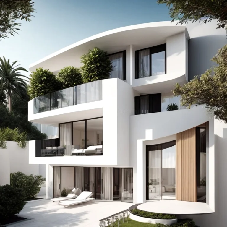 Luxuriöse Villa mit modernem Design und Panoramaausblick